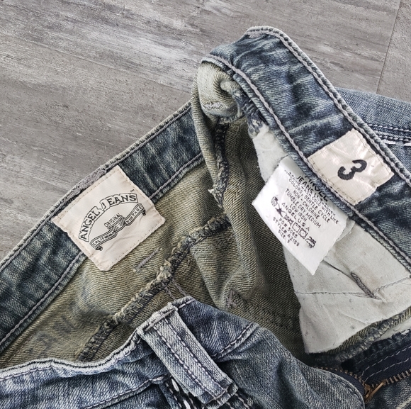 Denim Chocolate Detailed AJ Bootcut Jean - Picture 3 of 3